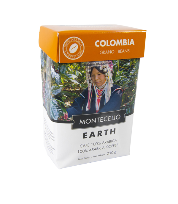 Café Montecelio Earth de Colombia en grano - 250g