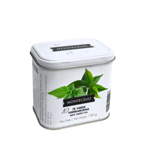 Nº10 lata té verde hierbabuena 150g