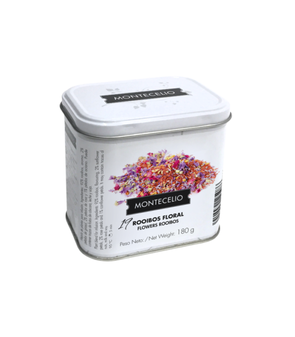 Nº19 lata de infusión rooibos floral 180g